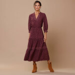 Robe longue imprime - blancheporte