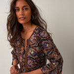 Robe longue imprime - blancheporte