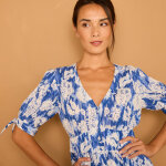 Robe longue imprime, vase - blancheporte