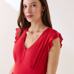 Robe longue unie sans manches - blancheporte