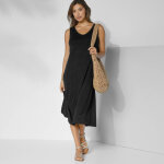 Robe longue unie sans manches - blancheporte