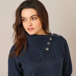 Robe pull maille torsadée - blancheporte Robe pull maille torsadée - blancheporte