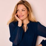 Robe unie mi longue, voile pliss - blancheporte