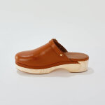 Sabots  talon cuir et bois - blancheporte