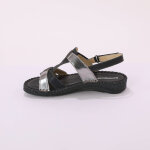 Sandales bicolores en cuir extra souple - blancheporte