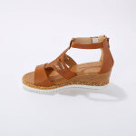 Sandales compenses ajoures - blancheporte