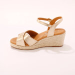 Sandales compenses croises - blancheporte