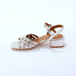 Sandales cuir  talon - blancheporte