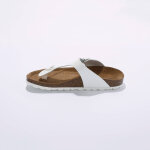 Sandales entredoigts cuir  boucle rglable - blancheporte