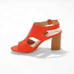 Sandales enveloppantes  talon bois - blancheporte