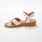 Sandales multibrides compens�es - blancheporte