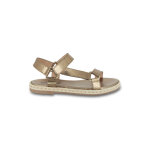 Sandales plates en cuir, hipsnake - 39 - kaki - les tropziennes par m belarbi