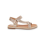 Sandales plates en cuir tress hipsto - les tropziennes par m belarbi