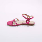 Sandales plates mtallises - blancheporte