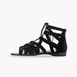 Sandales spartiates dessus strass - blancheporte Sandales spartiates dessus strass - blancheporte