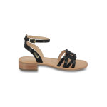 Sandales  talons en cuir hireen - les tropziennes par m belarbi