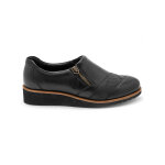 Sans - gne compenses en cuir grande largeur - 36 - noir - pdiconfort