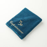 Serviettes de bain brodes capricorne - 420g / m2 - blancheporte