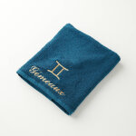 Serviettes de bain brodes gmeaux - 420g / m2 - blancheporte