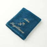 Serviettes de bain brodes sagittaire personnalisable - 420g / m2 - blancheporte