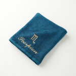 Serviettes de bain brodes scorpion - 420g / m2 - blancheporte