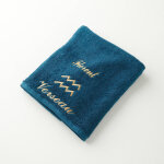 Serviettes de bain brod�es verseau personnalisable - 420g / m2 - blancheporte