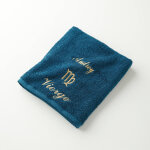 Serviettes de bain brod�es vierge personnalisable - 420g / m2 - blancheporte