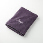Serviettes de bain finition broderie fantaisie personnalisable - 420g / m2 - blancheporte Serviettes de bain finition broderie fantaisie personnalisable - 420g / m2 - blancheporte