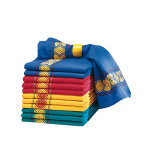 Serviette de table carreaux landes - lots - blancheporte Serviette de table carreaux landes - lots - blancheporte