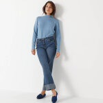 T - shirt chaleur manches longues, col montant - blancheporte