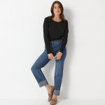 T - shirt chaleur manches longues, col rond - blancheporte