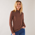T - shirt col montant manches longues - blancheporte T - shirt col montant manches longues - blancheporte