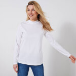 T - shirt col montant manches longues - blancheporte T - shirt col montant manches longues - blancheporte
