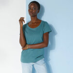 T - shirt col rond manches courtes uni coton - blancheporte