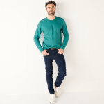 T - shirt col rond manches longues - lot de 3 - blancheporte