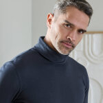 T - shirt col roul� manches longues - blancheporte