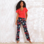T - shirt col v dor maille unie - blancheporte
