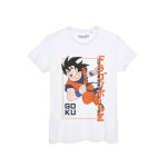 T - shirt dragon ball z goku en coton biologique( * * ) - blancheporte T - shirt dragon ball z goku en coton biologique( * * ) - blancheporte