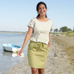 T - shirt imprimé col rond - blancheporte T - shirt imprimé col rond - blancheporte