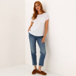 T - shirt imprim� col rond - blancheporte