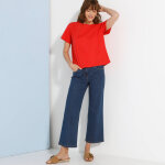 T - shirt  loose  en coton, uni - blancheporte