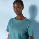 T - shirt loose en coton, uni - blancheporte T - shirt loose en coton, uni - blancheporte