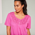 T - shirt macram manches courtes - blancheporte