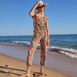 T - shirt maille imprim� ethnique, la�age �paules - blancheporte