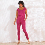 T - shirt maille unie, laage paules - blancheporte