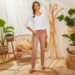 T - shirt manches 3 / 4 uni, coton - blancheporte
