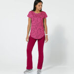 T - shirt manches courtes imprim� - blancheporte