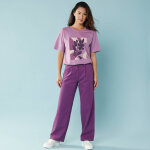 T - shirt manches courtes imprim plac, spcial petites - blancheporte