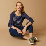 T shirt manches longues imprim fleuri - blancheporte