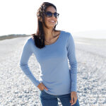 T - shirt manches longues, jersey en coton biologique( * * ) - blancheporte T - shirt manches longues, jersey en coton biologique( * * ) - blancheporte
